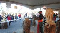ECHO’s chain saw carving team competes at balloon festival