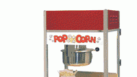 Automatic shut-off for popcorn poppers